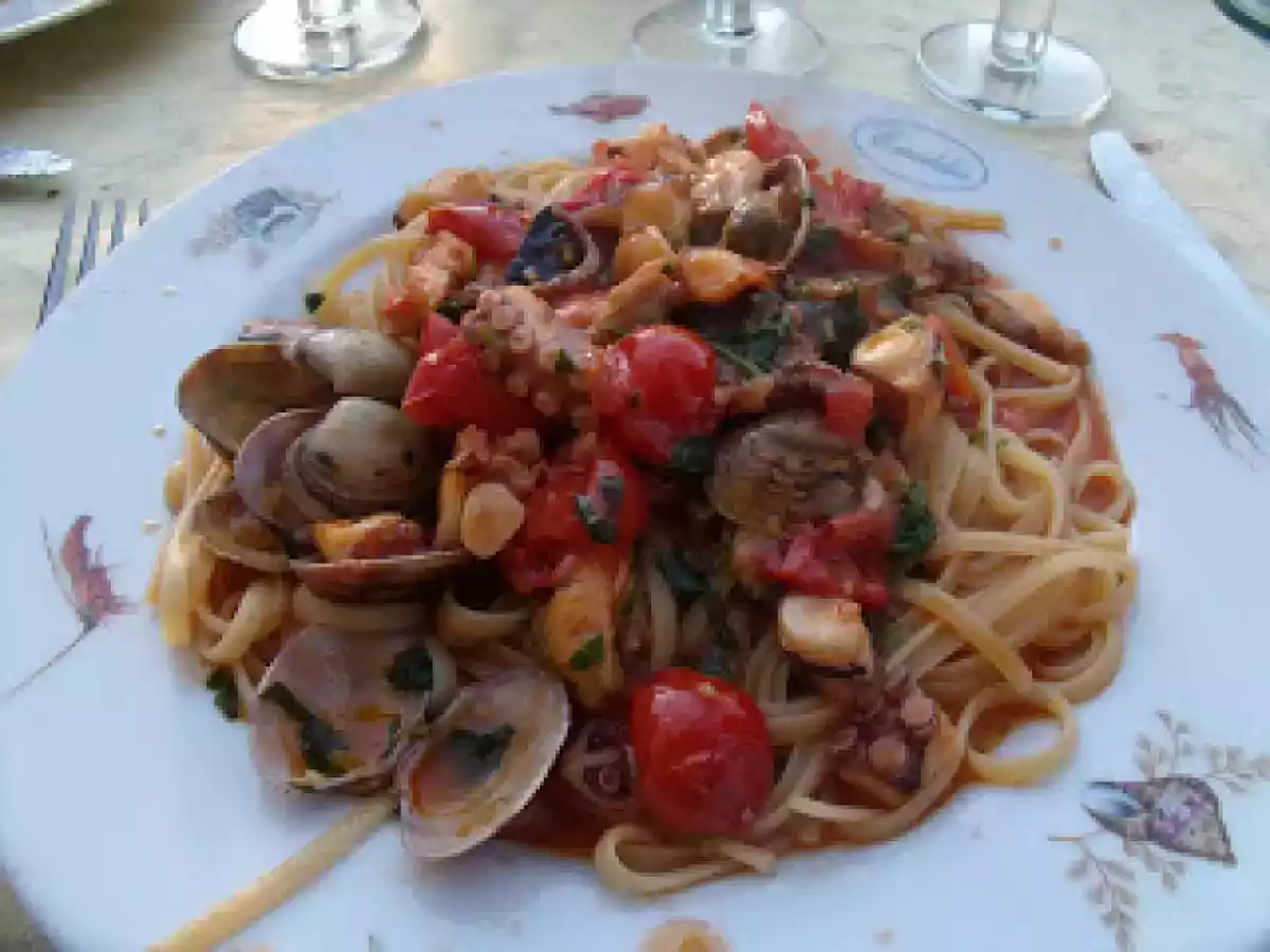 Linguine allo scoglio de Don Emiddio