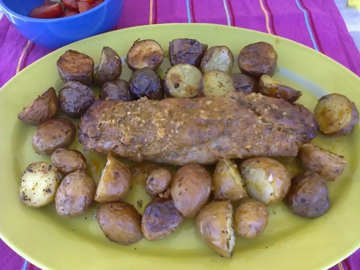 Lombinho de Porco Assado no Forno