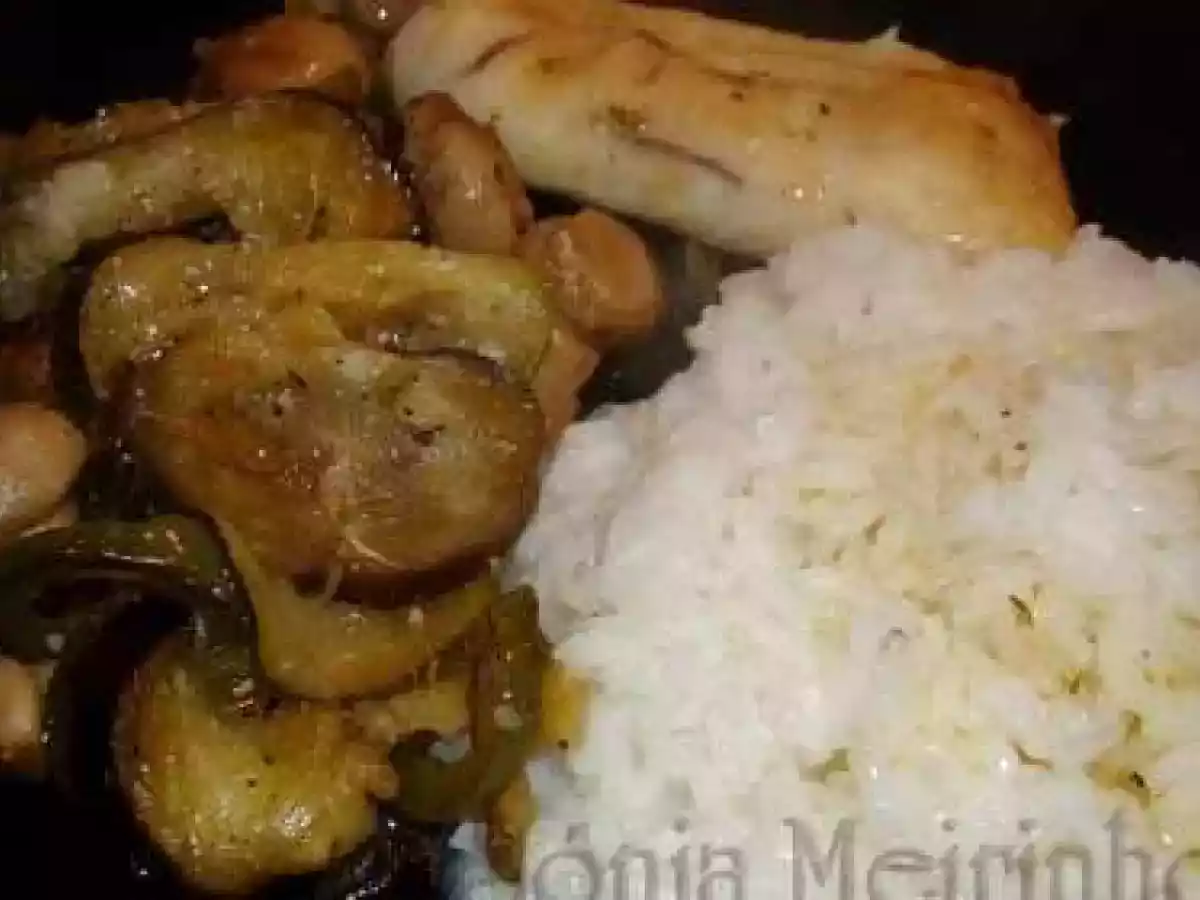 Lombinhos de Pescada Assados no Forno em cama de Legumes - foto 2
