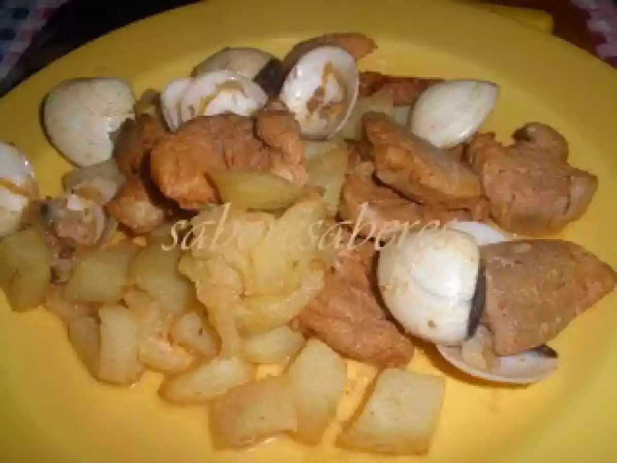 Lombinhos de Porco à Alentejana