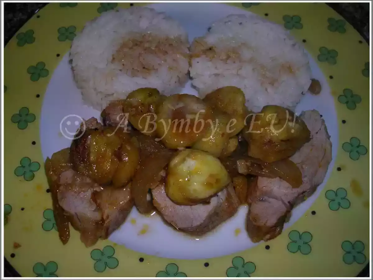 Lombinhos de porco com castanhas - foto 3