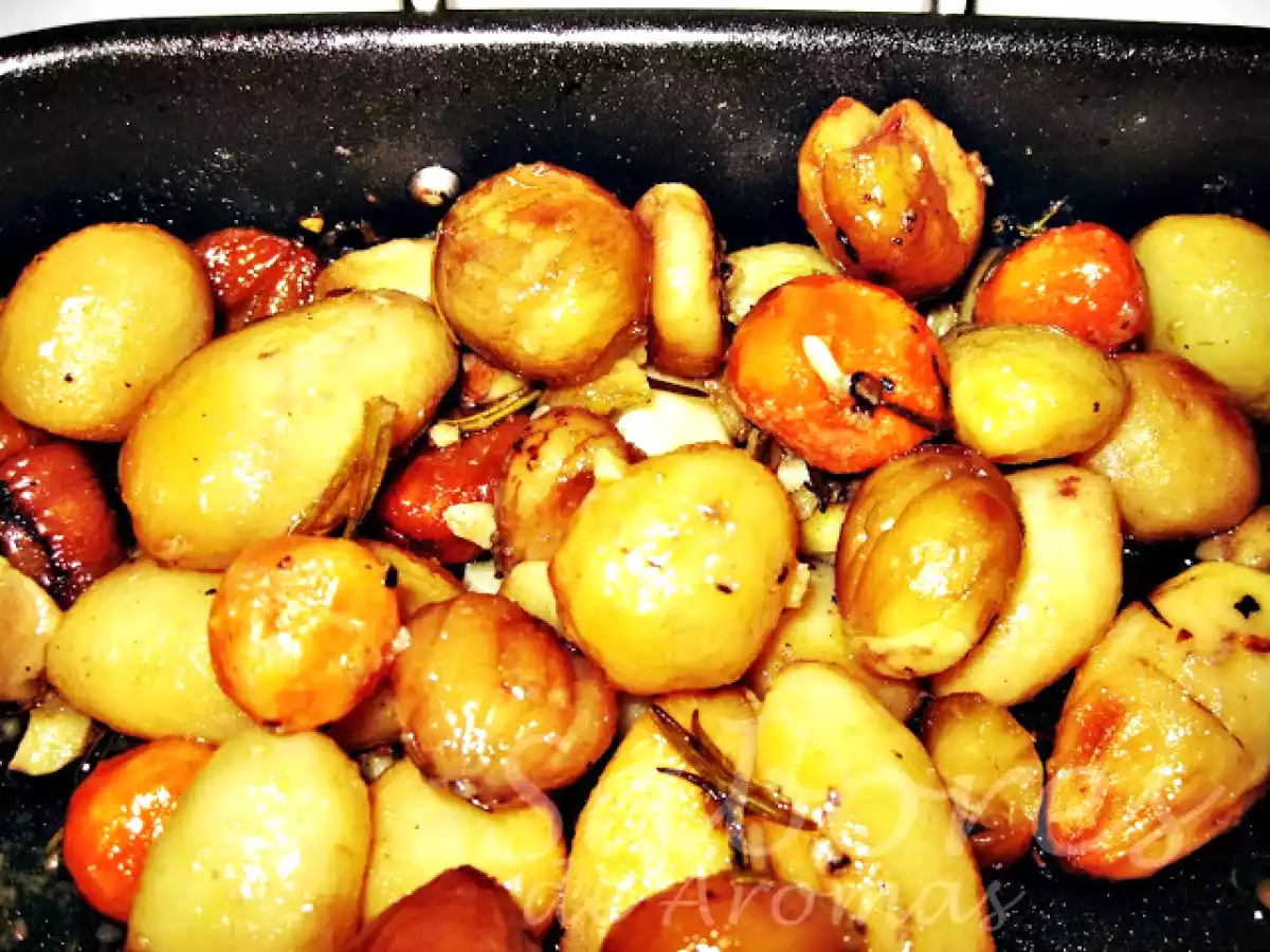 Lombo Assado com Louro e Alho, e Batatas com Castanhas e Alecrim - foto 4