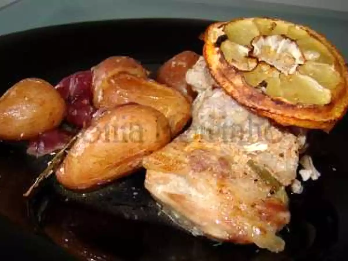 Lombo Assado no Forno com Batatas e Uvas - foto 2