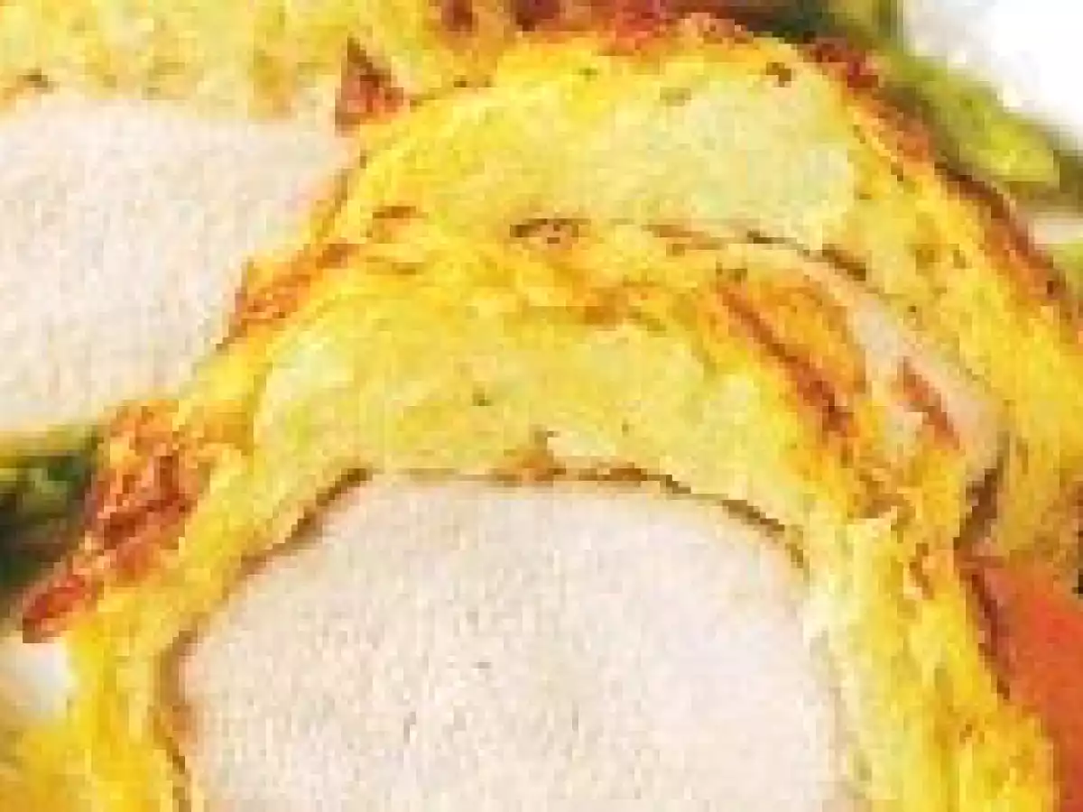 Lombo com crosta de batata