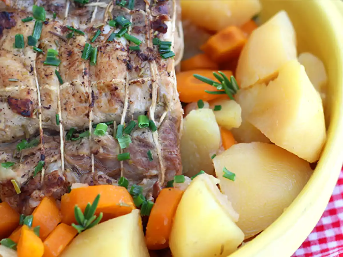 Lombo de porco assado com batata - foto 2