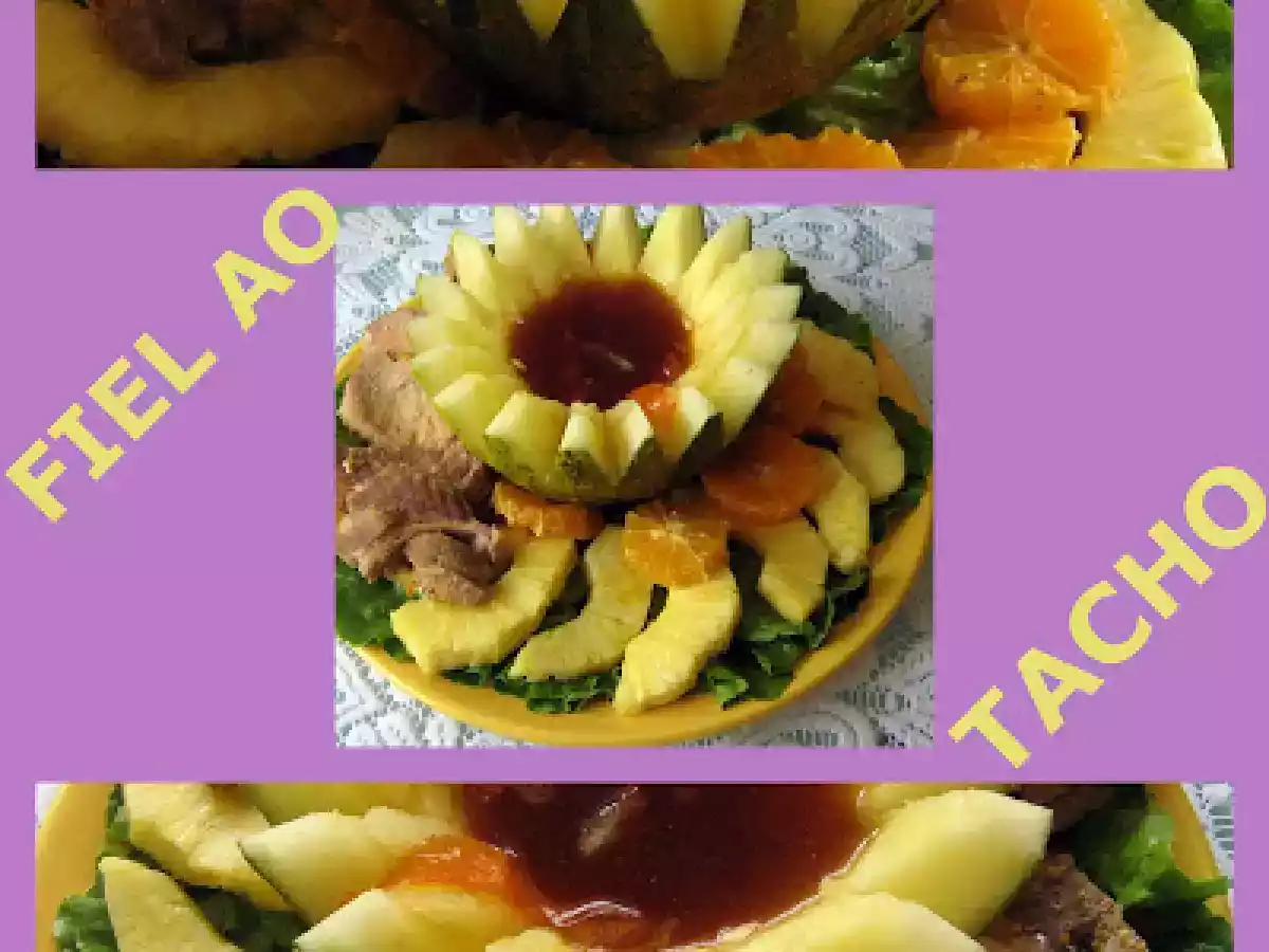 Lombo de Porco Assado Com Molho de Laranja do Vitor