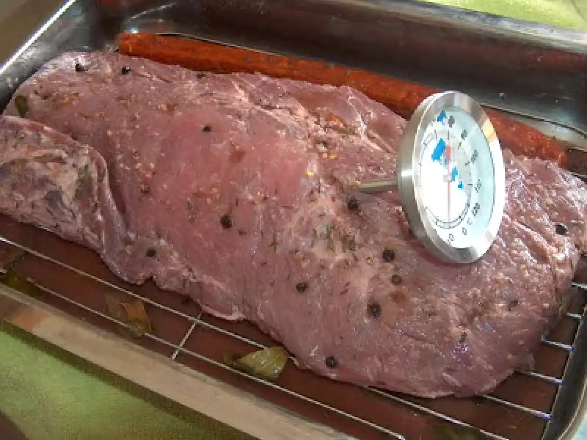 LOMBO DE PORCO ASSADO COM PIMENTA EM GRÃO - foto 2
