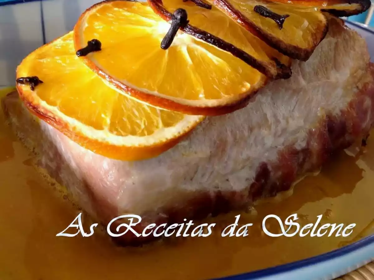 Lombo de Porco com Laranja
