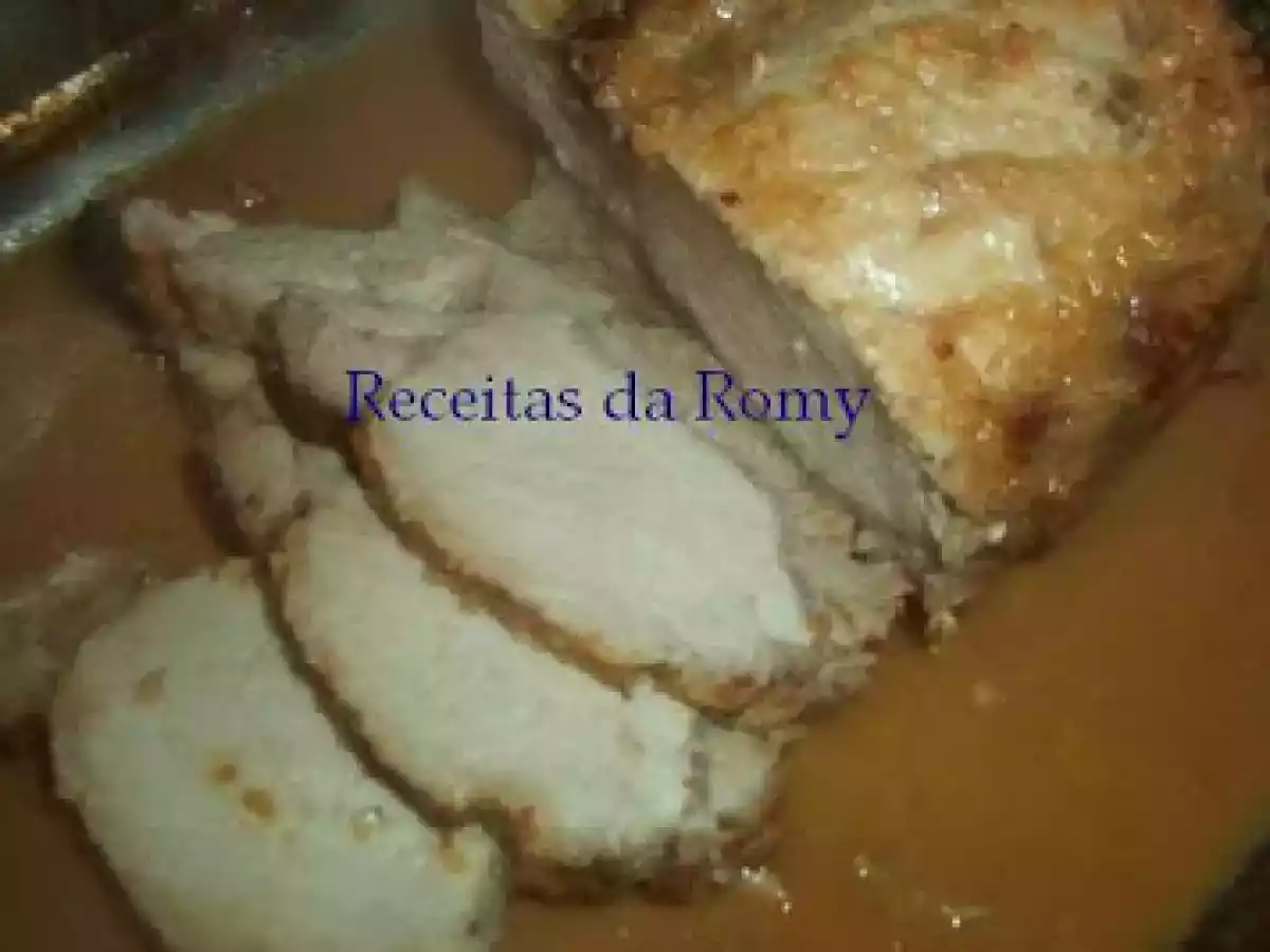Lombo de porco delicioso