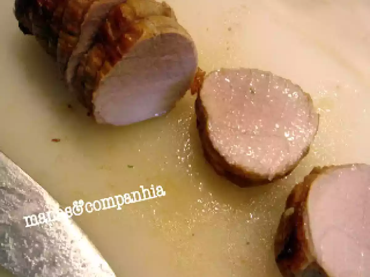 Lombo de porco em cama de legumes e bagas de goji - foto 3