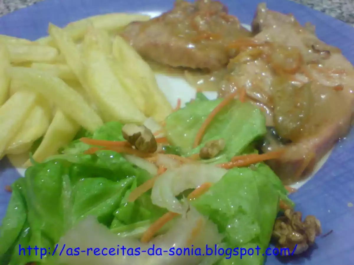 Lombo de Porco Estufado