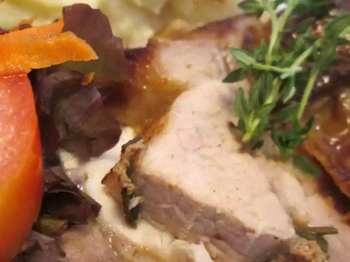 Lombo de Porco no Forno com Tomilho e Mel - foto 2