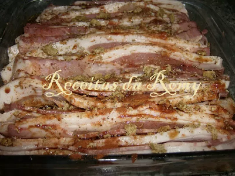 Lombo de porco recheado com bacon e molho delicioso - foto 4