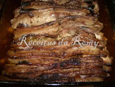 Lombo de porco recheado com bacon e molho delicioso - foto 5