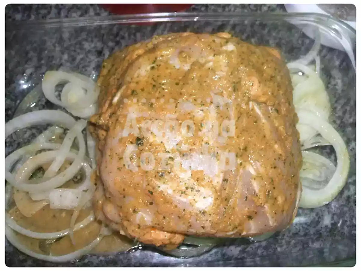 Lombo de porco recheado com farinheira e acompanhado com castanhas - foto 9