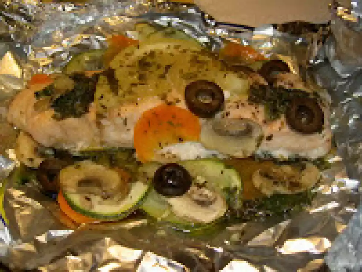 Lombo de Salmão em Papelote - foto 2