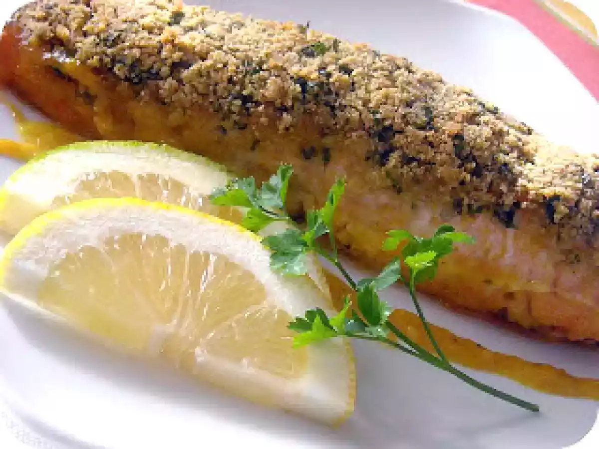 Lombo de salmão no forno com mel e mostarda - foto 2