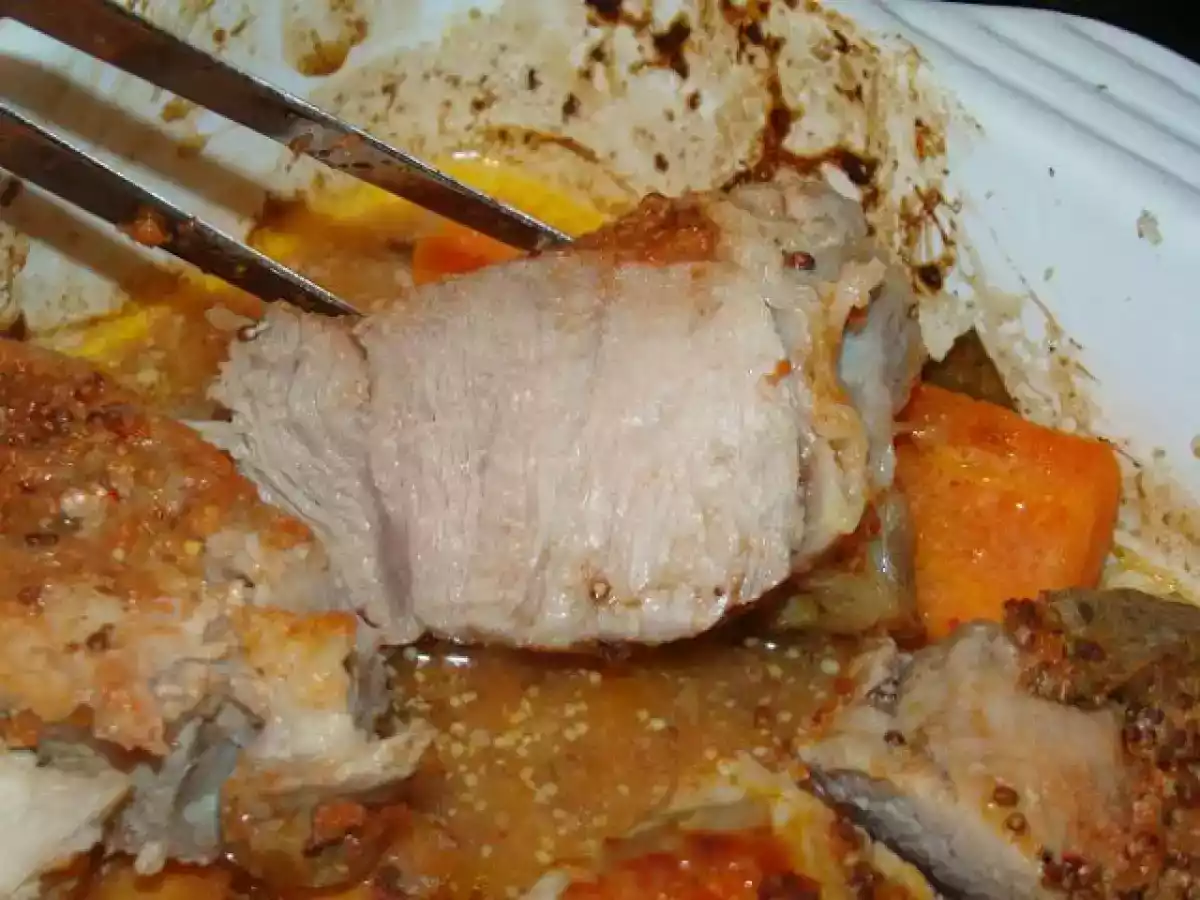 Lombo no Forno marinado em Vinha de Alho com Mostarda à Antiga - foto 8