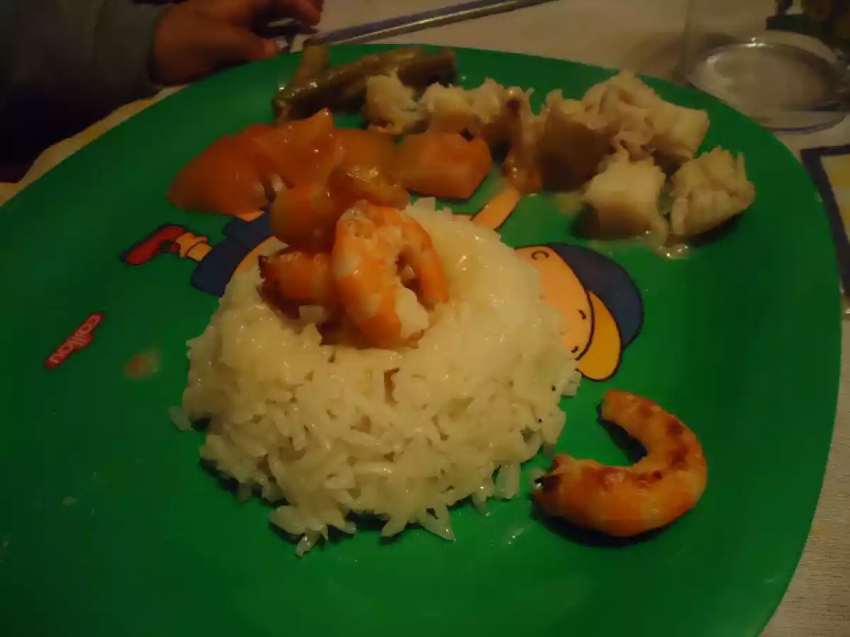 Lombos de perca gratinados com camarão e espargos - foto 3