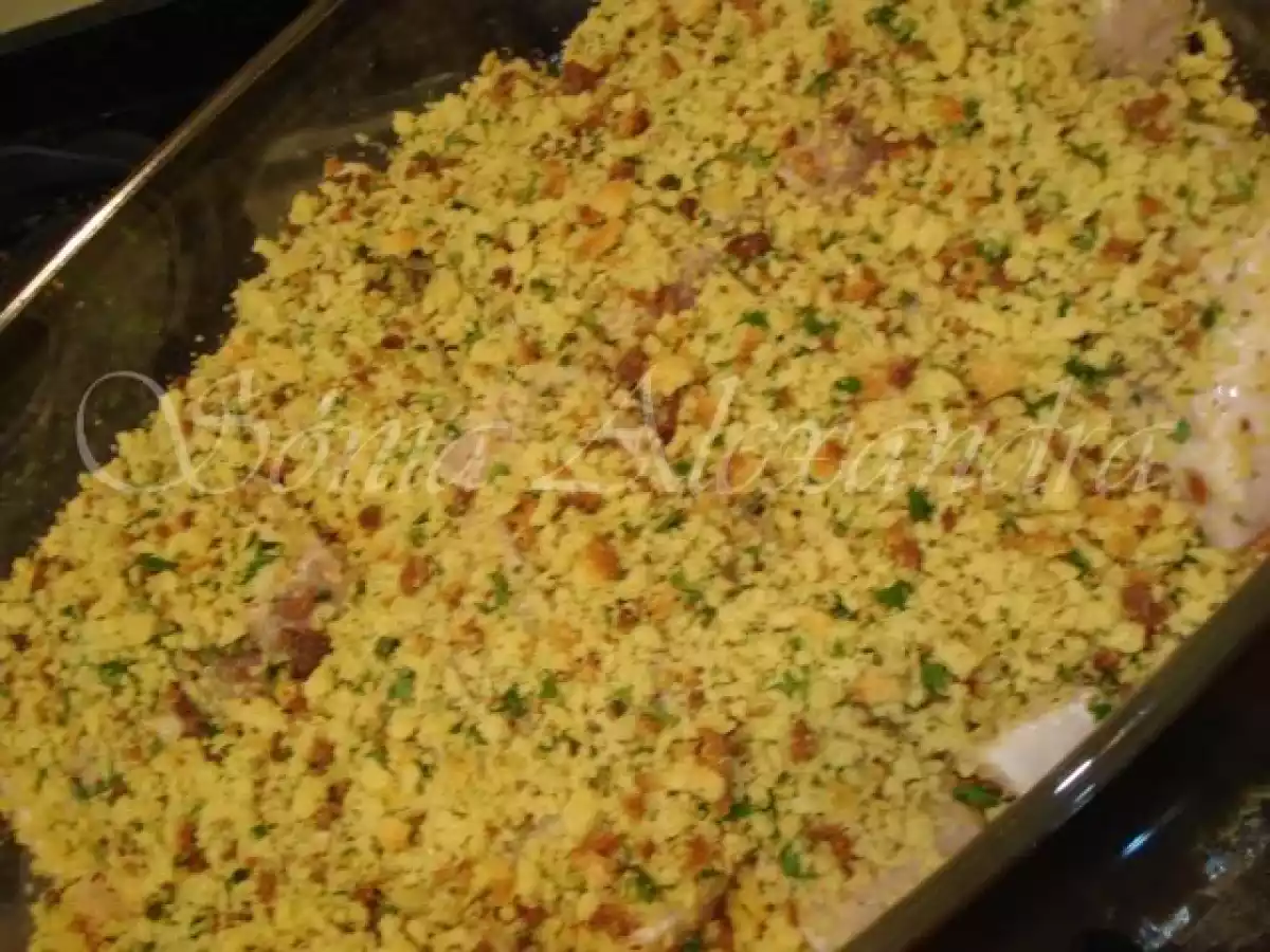 LOMBOS DE PERCA GRATINADOS NO FORNO COM COBERTURA DE BROA CROCANTE... - foto 5