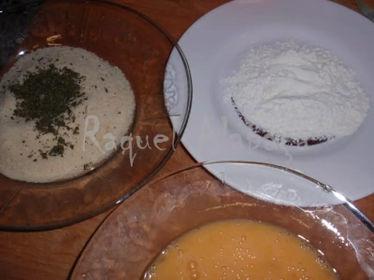 Lombos de Perca Panados com Esparguete frito em Azeite e Alho - foto 3