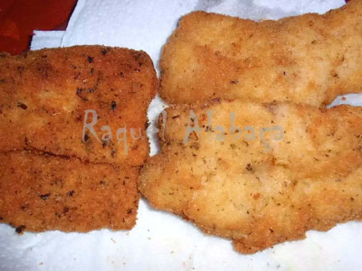 Lombos de Perca Panados com Esparguete frito em Azeite e Alho - foto 5