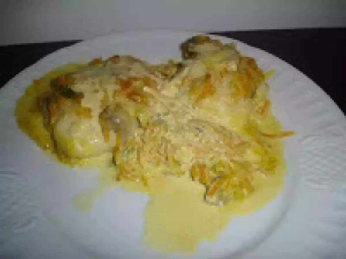 Lombos de Pescada Gratinados com Juliana e Cogumelos - foto 3