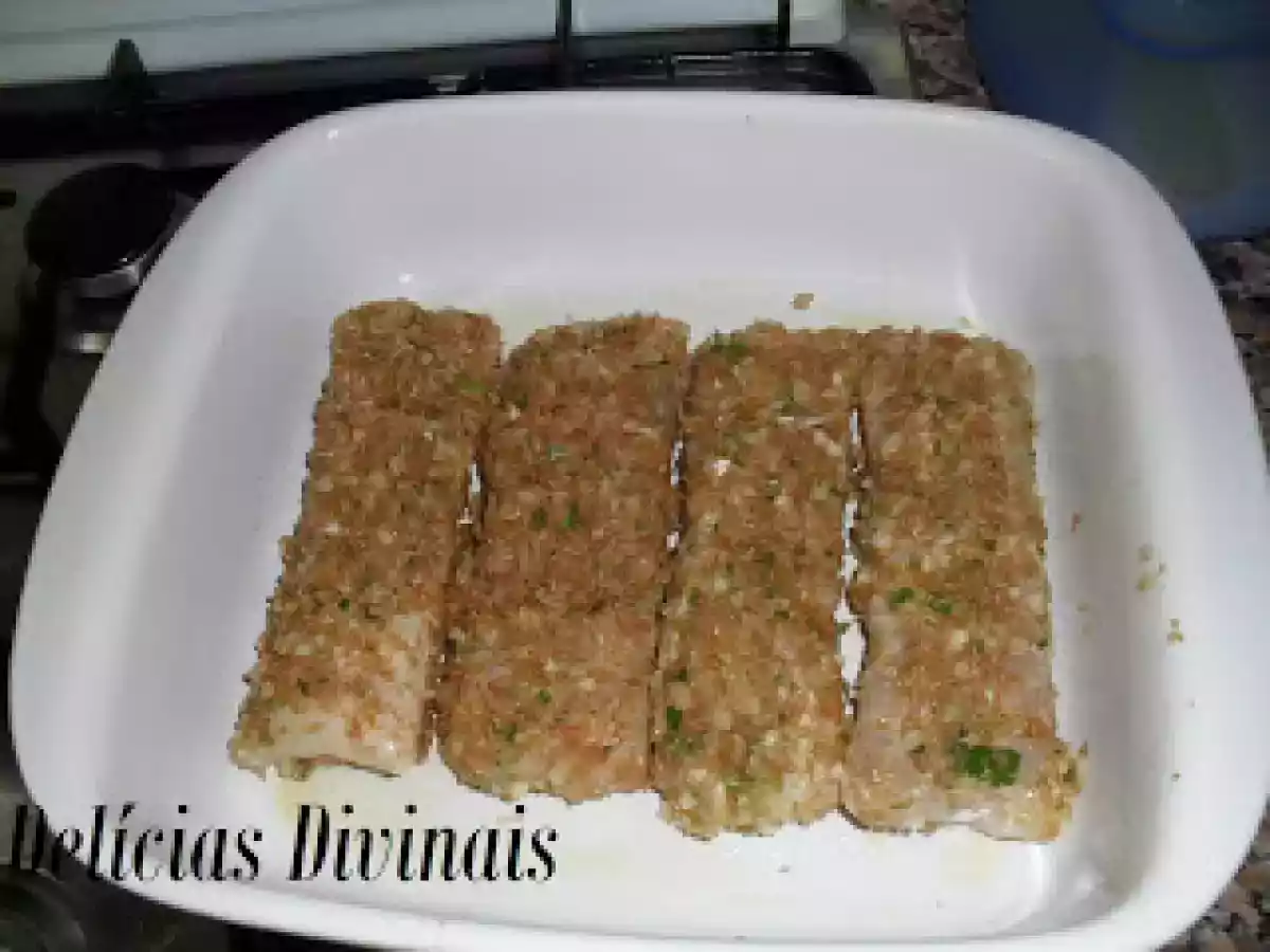 Lombos de Pescada Panados no Forno - foto 3