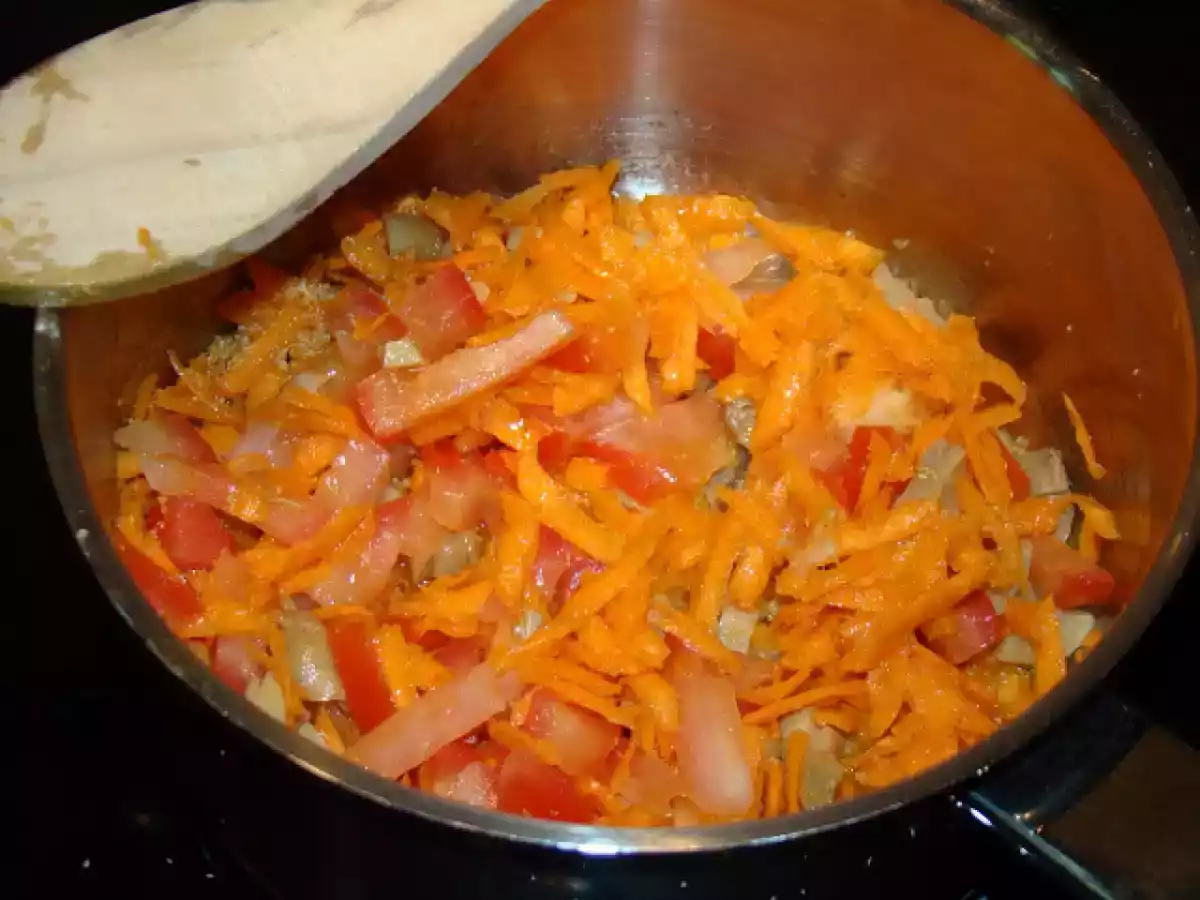 Lombos de Salmão com Arroz de Legumes e Cogumelos - foto 2