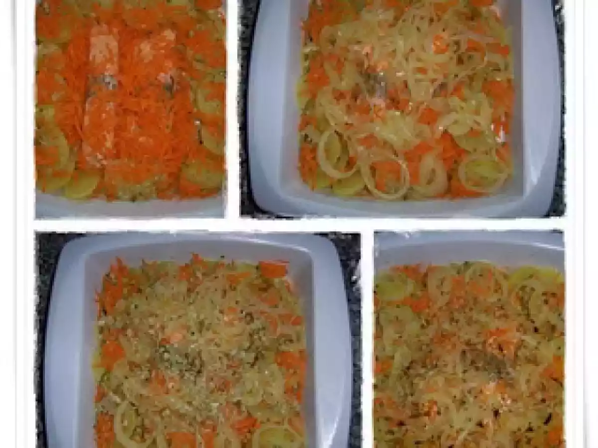 Lombos de Salmão em Cebolada enriquecida - foto 3