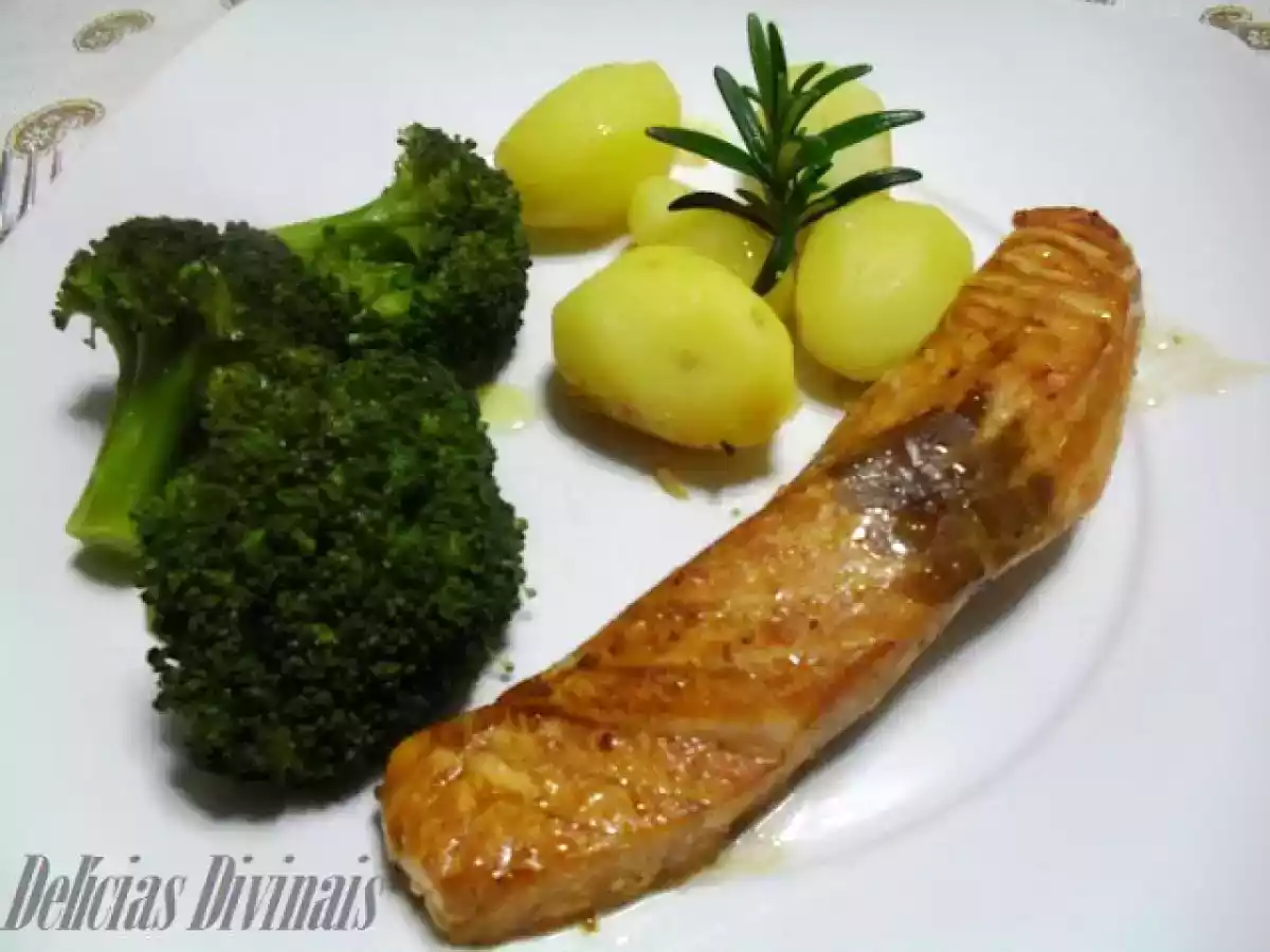 Lombos de Salmão Marinados com Alecrim