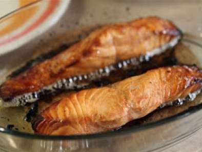 Lombos de salmão marinados com alecrim