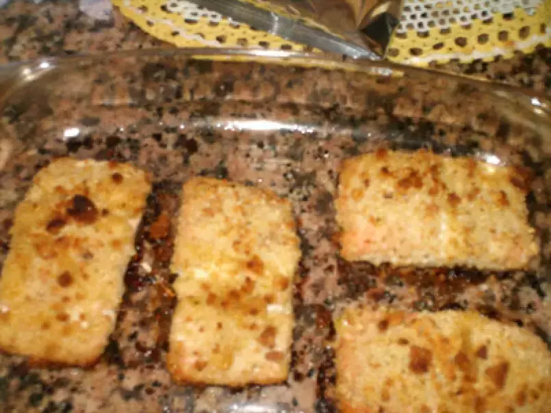 Lombos de salmão panados no forno, foto 2