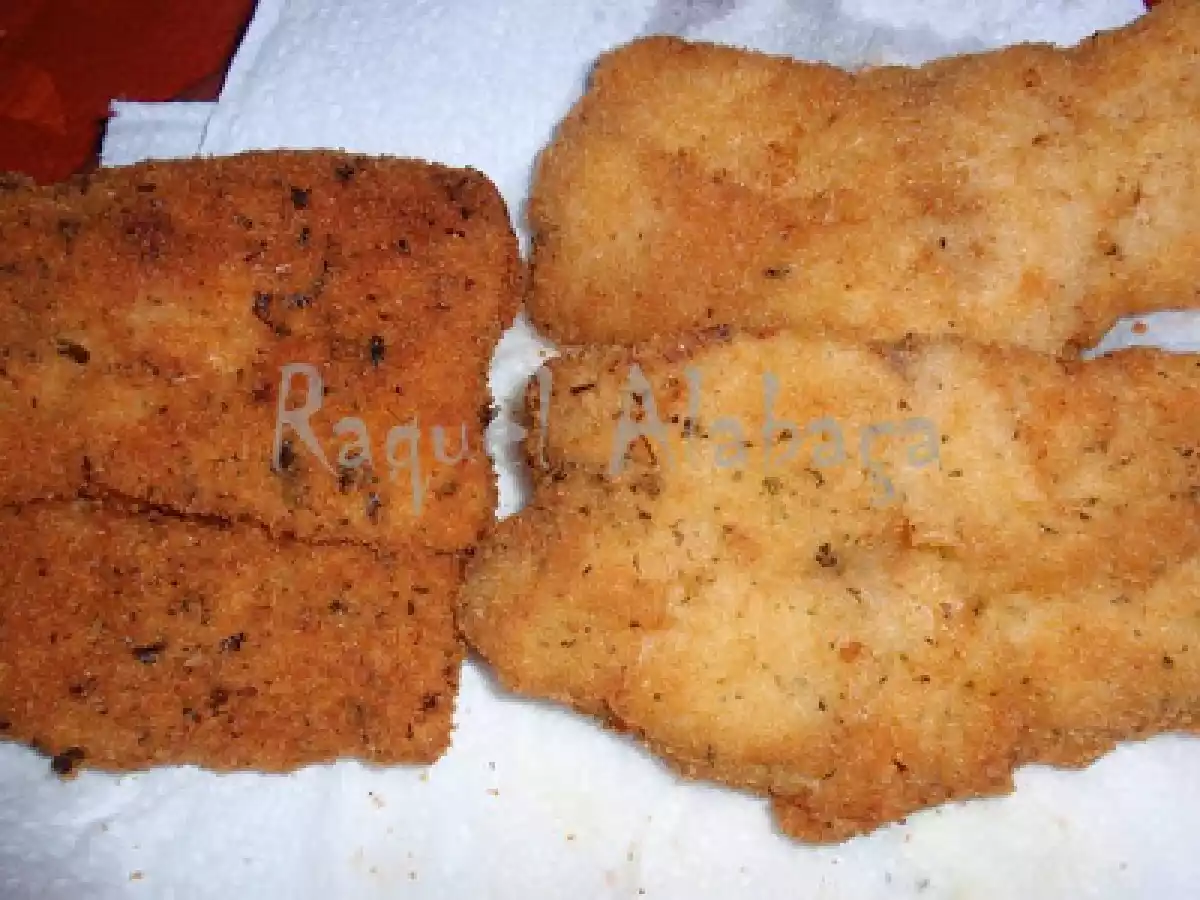 Lombos Perca Panados com Esparguete frito em Azeite e Alho - foto 5