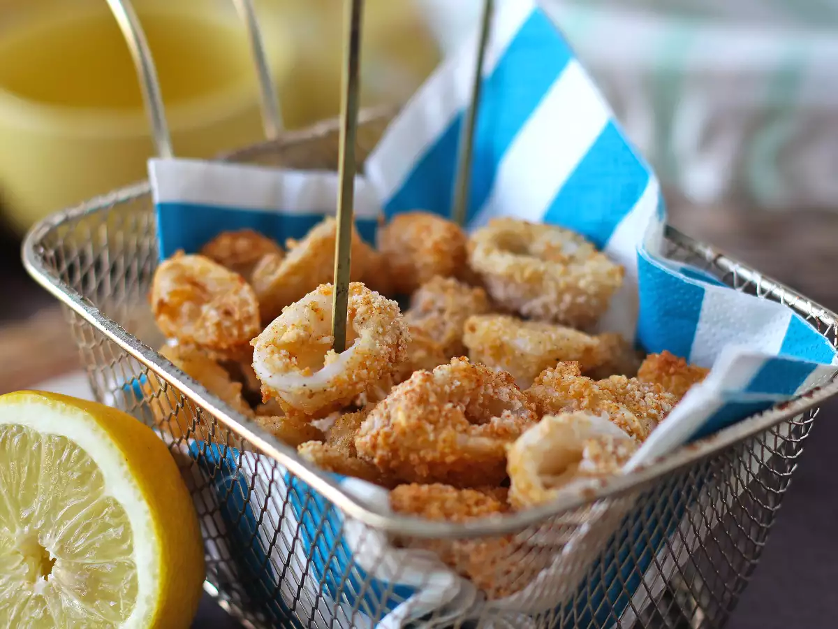 Lula frita na Air Fryer: crocante, leve e fácil de fazer - foto 2