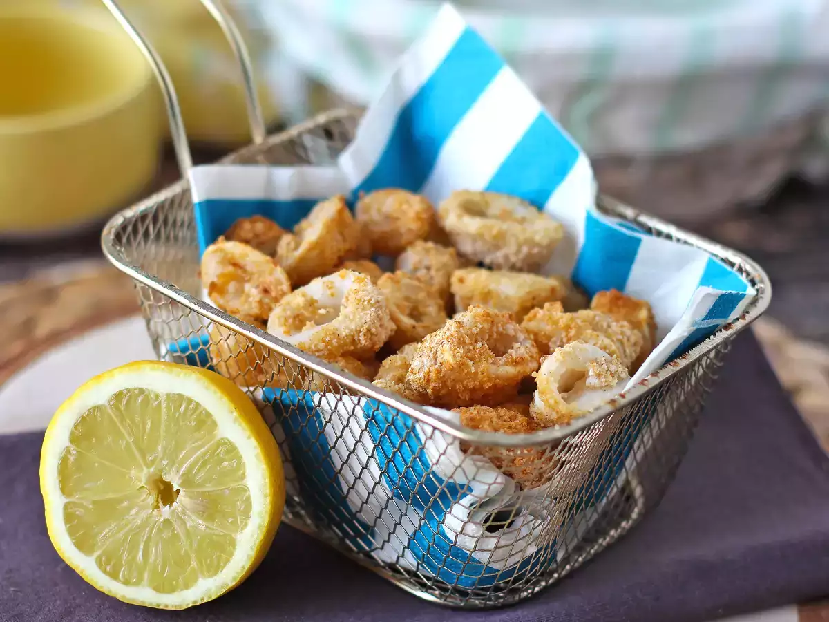 Lula frita na Air Fryer: crocante, leve e fácil de fazer - foto 3