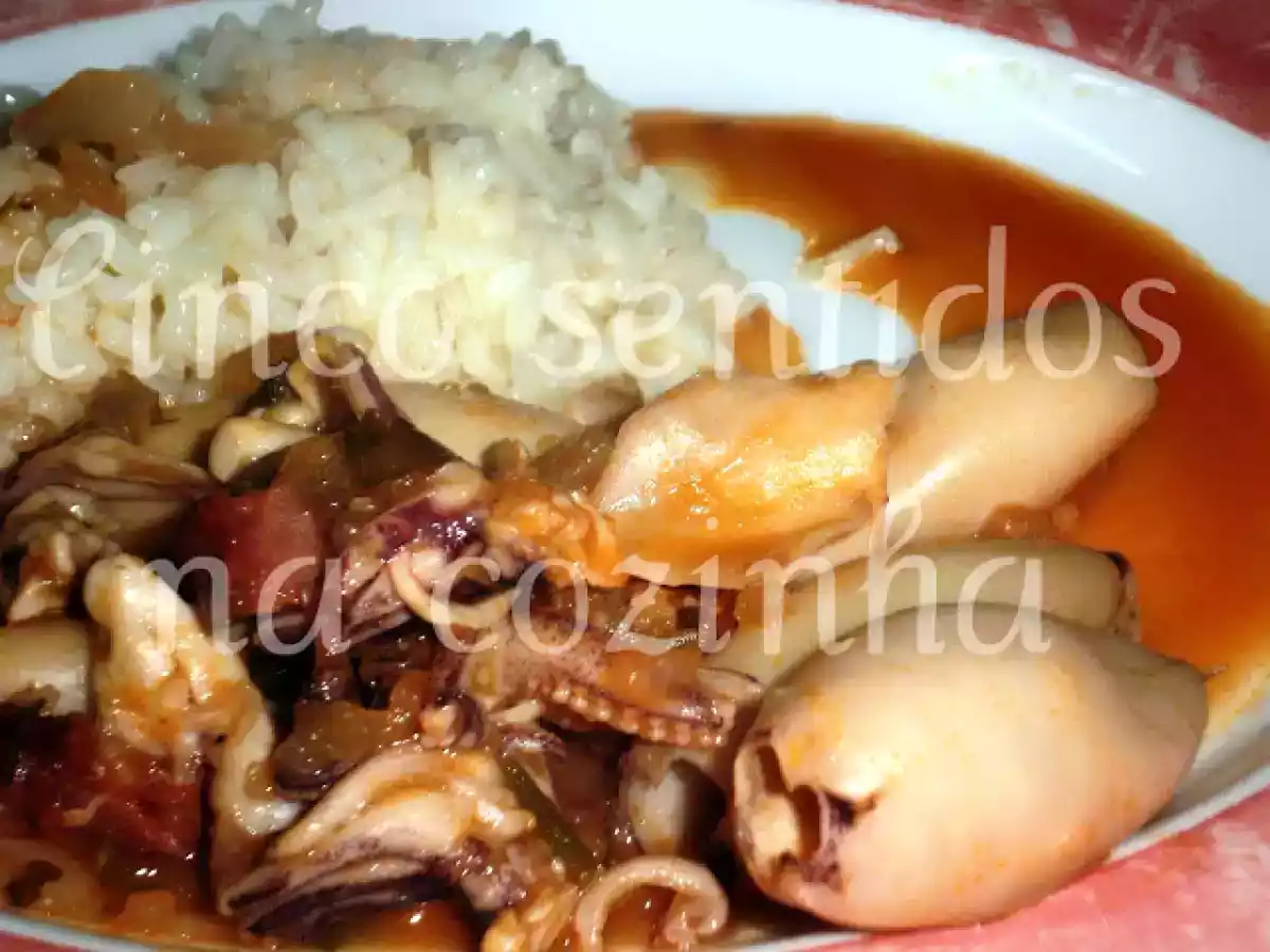 Lulas com molho de tomate e cerveja - foto 2