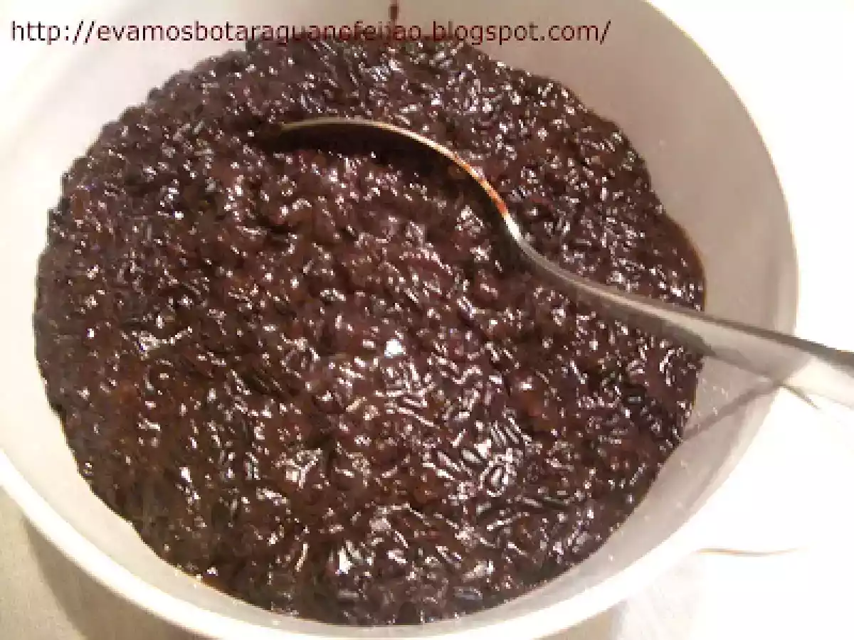 Lulas ensopadas com arroz negro e polenta - foto 5