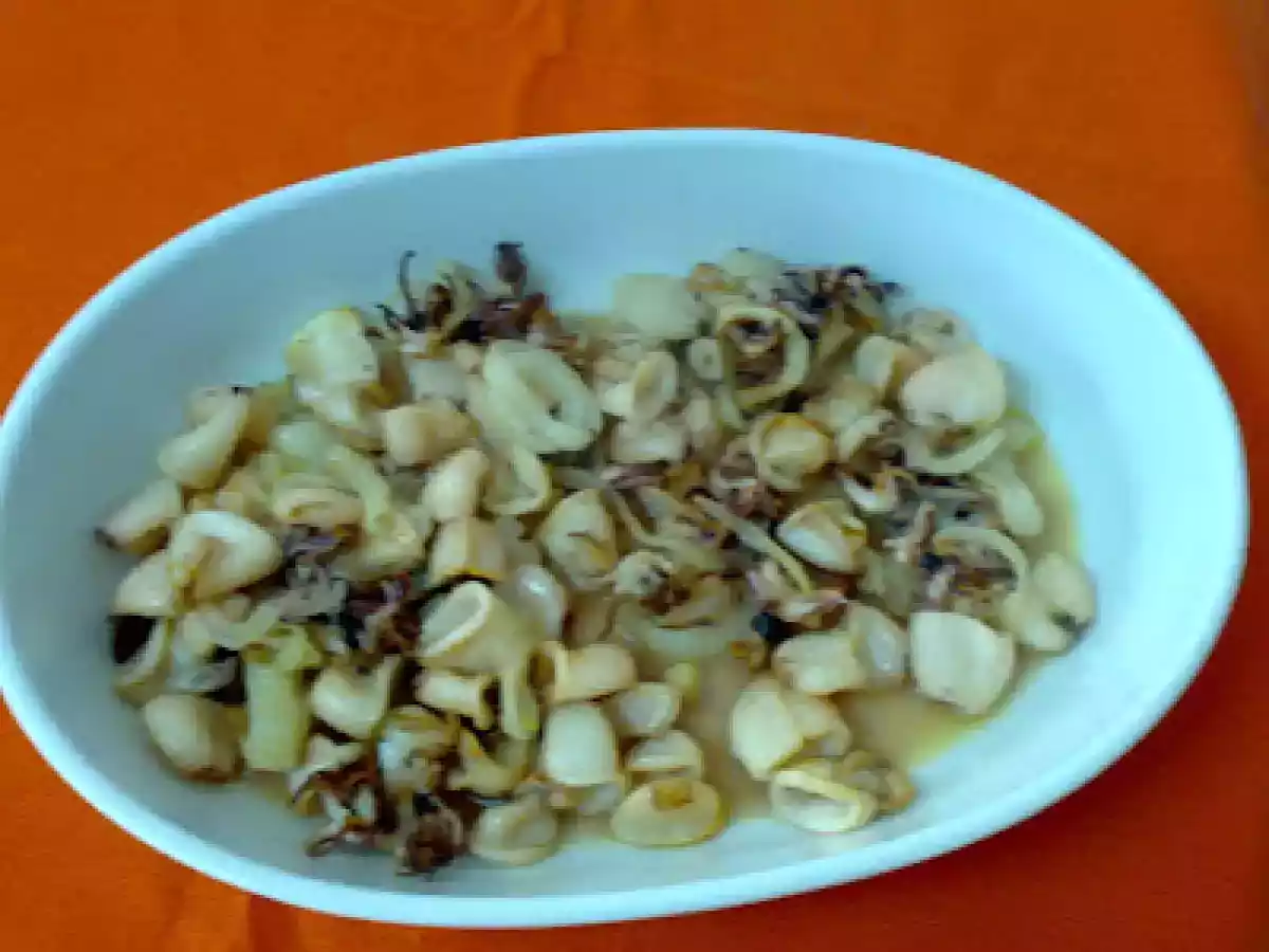 LULAS FRITAS COM ARROZINHO DE CENOURA