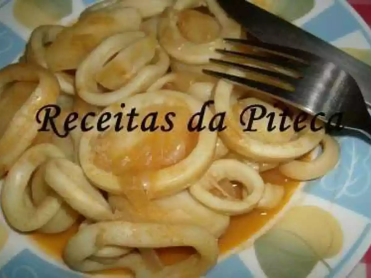 Lulas guisadas com batatas