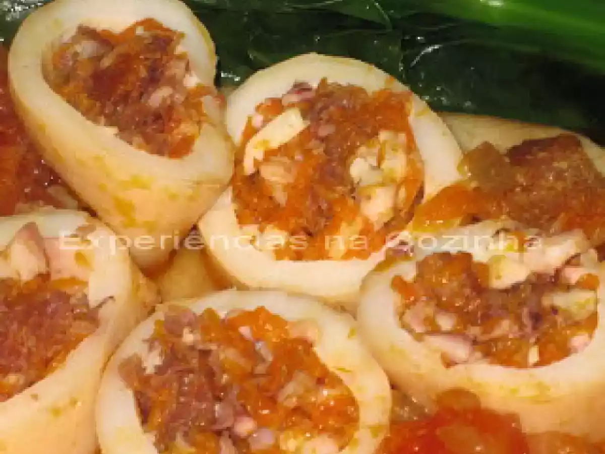 Lulas Recheadas com Cenoura