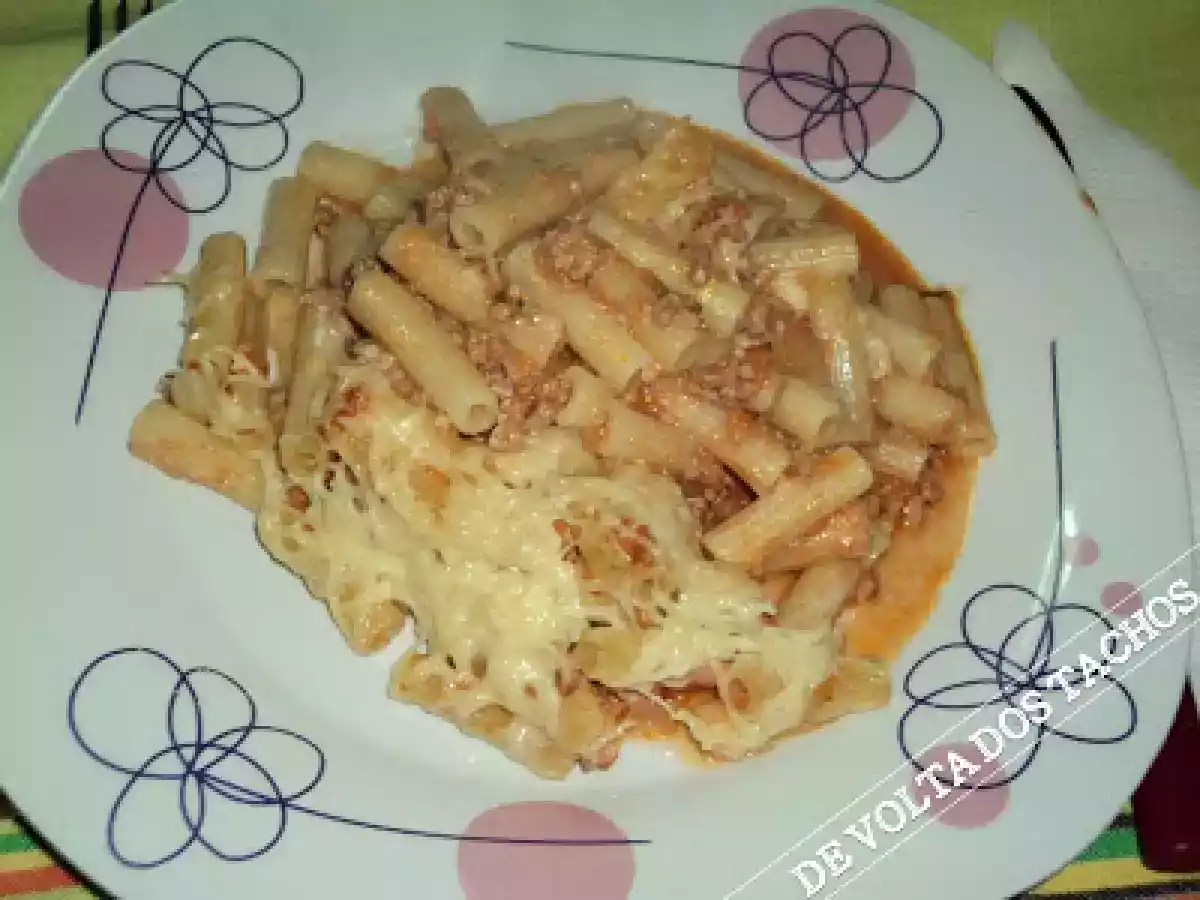 MACARRÃO À BOLONHESA GRATINADO - foto 2