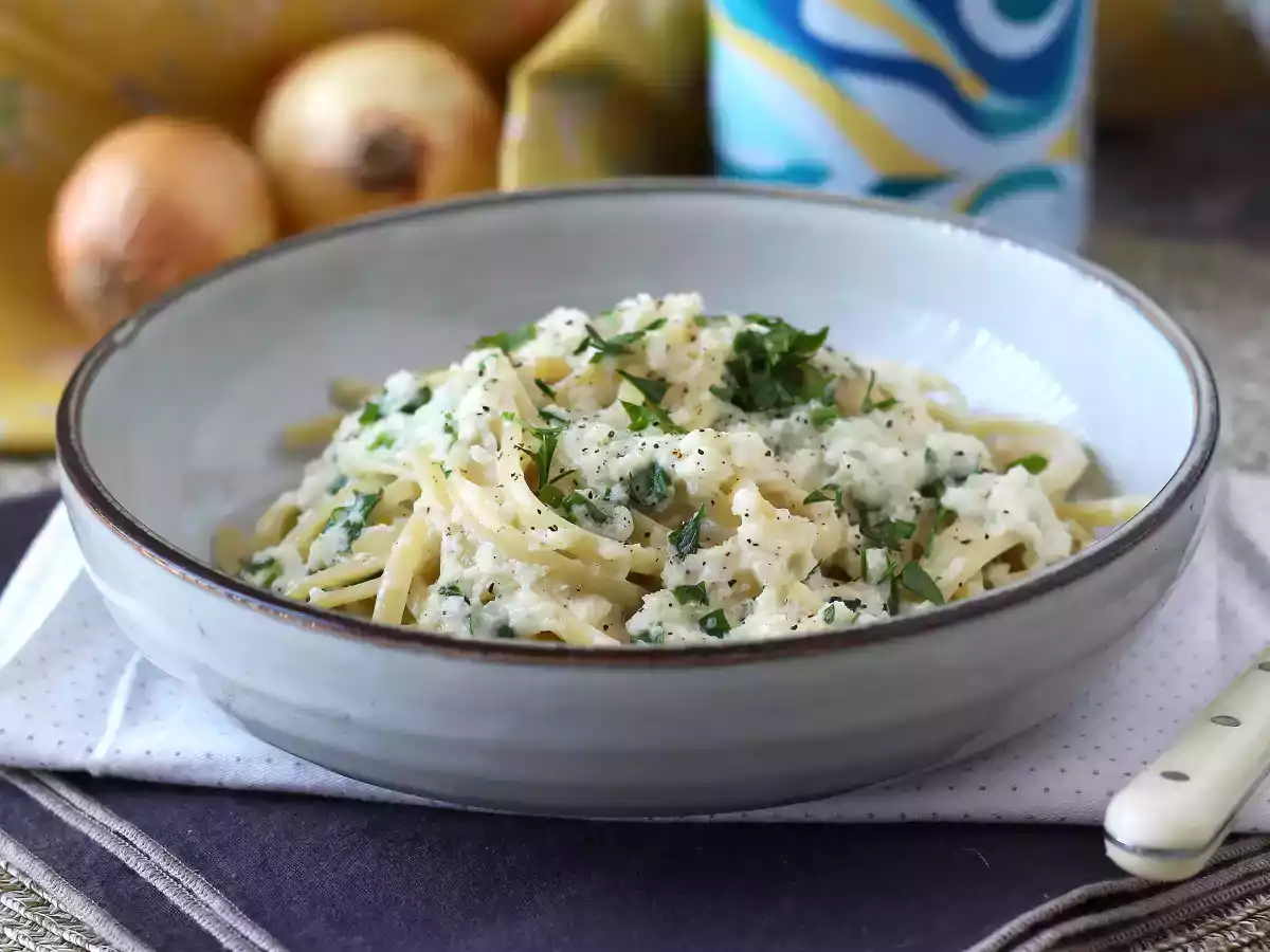 Macarrão ao creme de cebola: saboroso e irresistível - foto 3