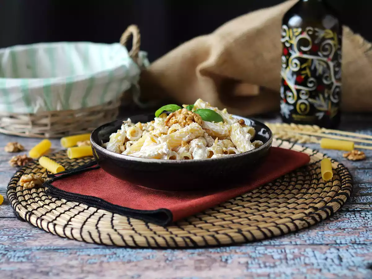 Macarrão ao creme de ricota e nozes, simplesmente irresistível - foto 2