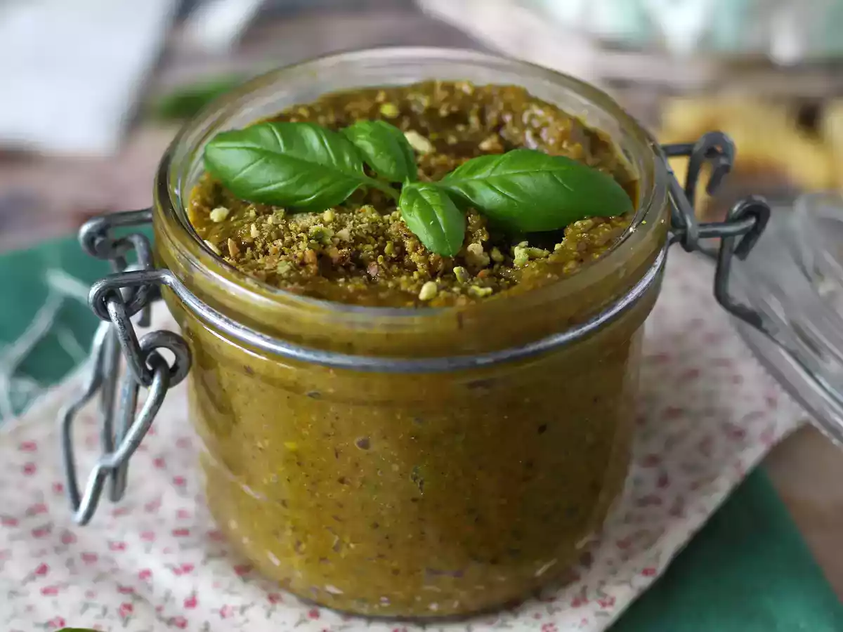 Macarrão ao molho pesto de pistache, uma receita deliciosa e fácil de preparar! - foto 4
