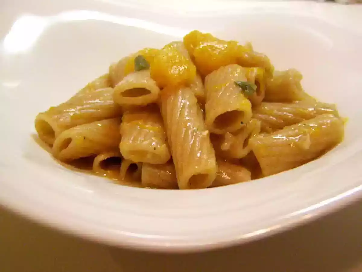 Macarrão com Abóbora