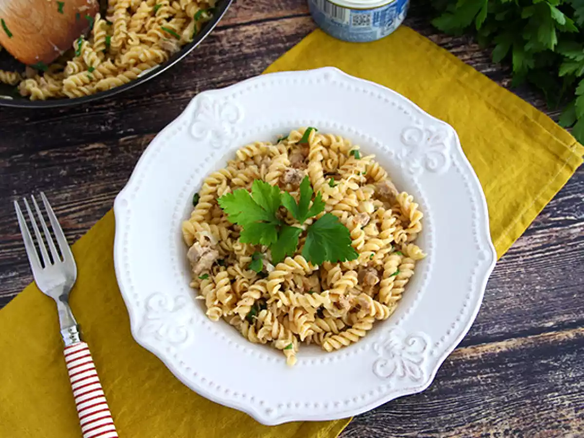Macarrão com atum (bem fácil) - foto 4