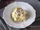 Macarrão com creme de ricota e salmão defumado, foto 2