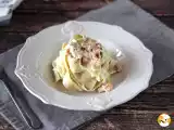 Macarrão com creme de ricota e salmão defumado, foto 3