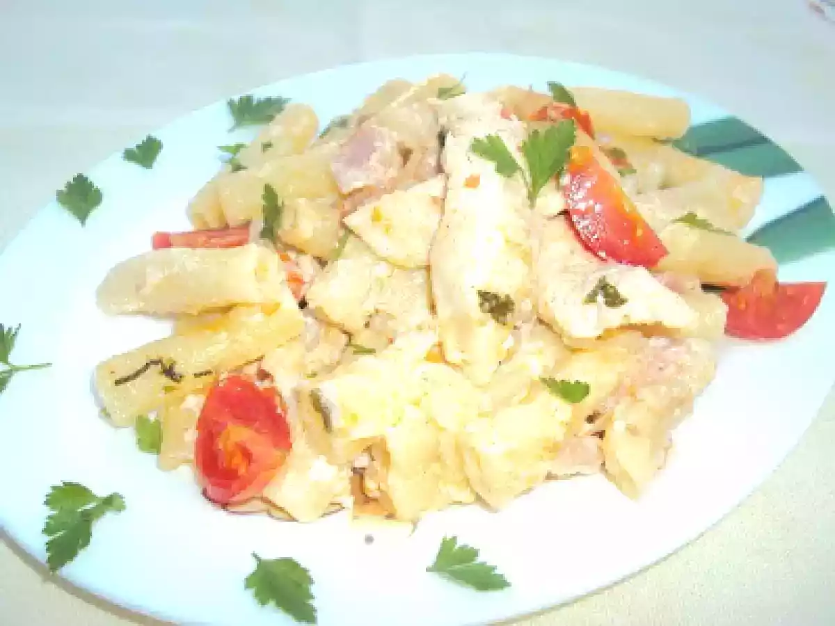 Macarrão com Frango à Parmegiana